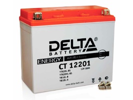 DELTA CT12201 12В 6ст 20 а/ч оп YTX20L-BS