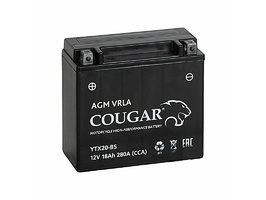 COUGAR AGM VRLA 12В 6ст 20 а/ч оп YTX18L-BS