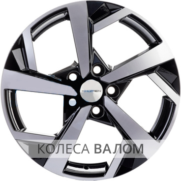 Khomen Wheels KHW1612 (16_Seltos) 6.5x16 5x114.3 ET43 67.1 Black-FP